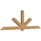 Ekena Millwork Kennewick Timber Gable Bracket, Western Red Cedar, 108"W x 36"H x 3 1/2"D x 5 1/2"F, 8/12 Pitch GBW108X36X0406KEN00SWR - alternate 2